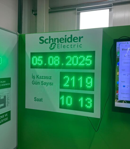 Kazasız iş günü panosu