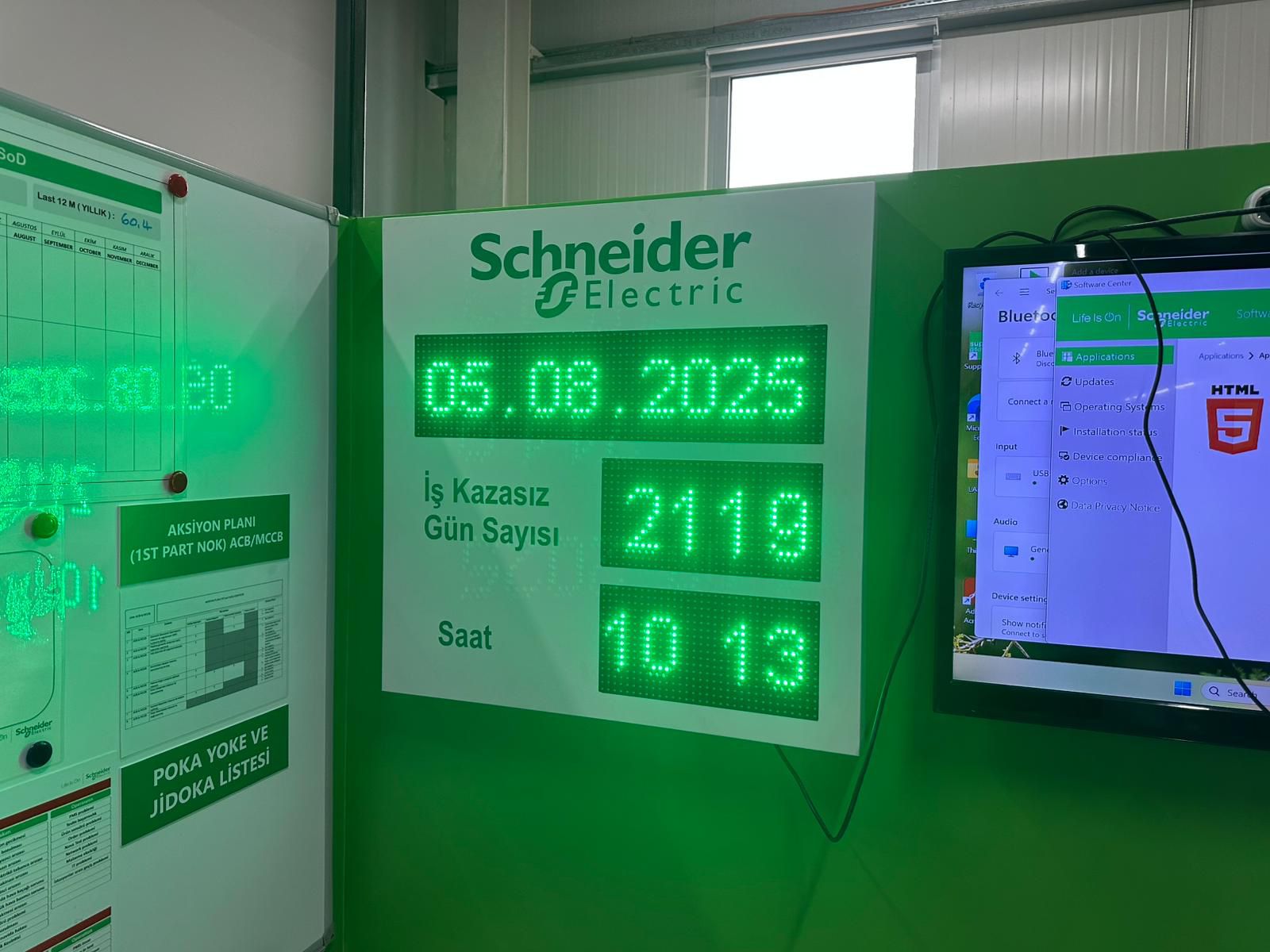 Kazasız İş Günü Panosu 