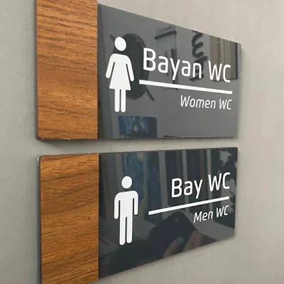 Gebze pleksi kapı isimliği